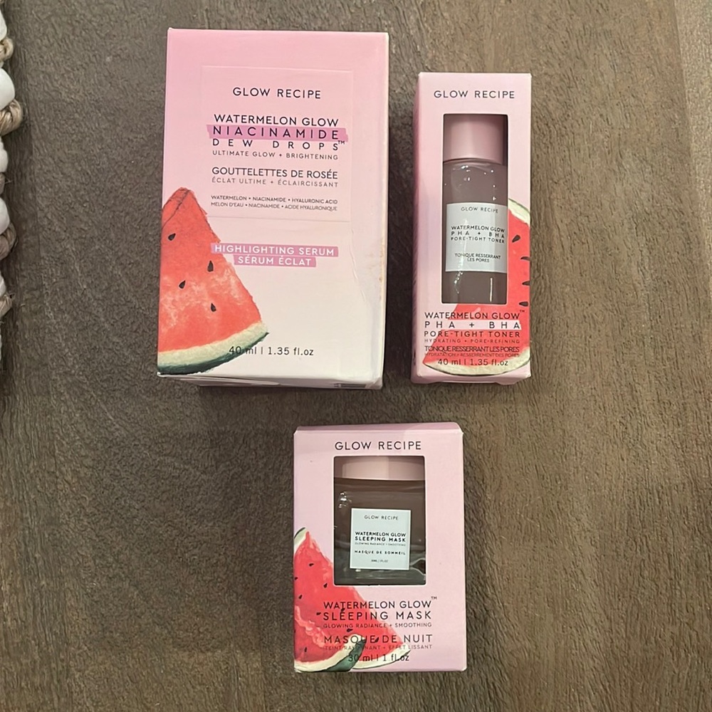 Glow Recipe Watermelon Glow Set - New in Box